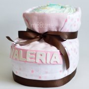 tarta de pañales zapatilla