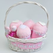 canastilla de cupcakes de pañales