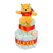 Tarta de pañales Winnie The Pooh