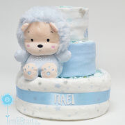 baby shower tarta de pañales