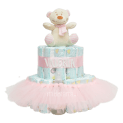 Tarta de pañales Bailarina