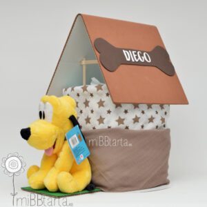 Canastilla pañales unisex Pluto Canastilla pañales unisex