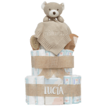tarta de pañales cotton friends