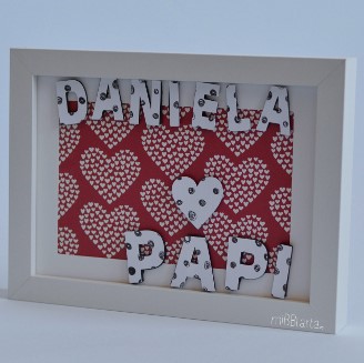 Cuadro bebe para regalo papá