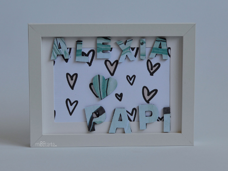 Cuadro "I ♥ Papi" - Imagen 11