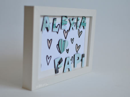 Cuadro "I ♥ Papi" - Imagen 10