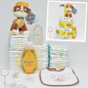 Canastilla bebé Patrulla Canina Rubble Canastilla bebé Patrulla Canina