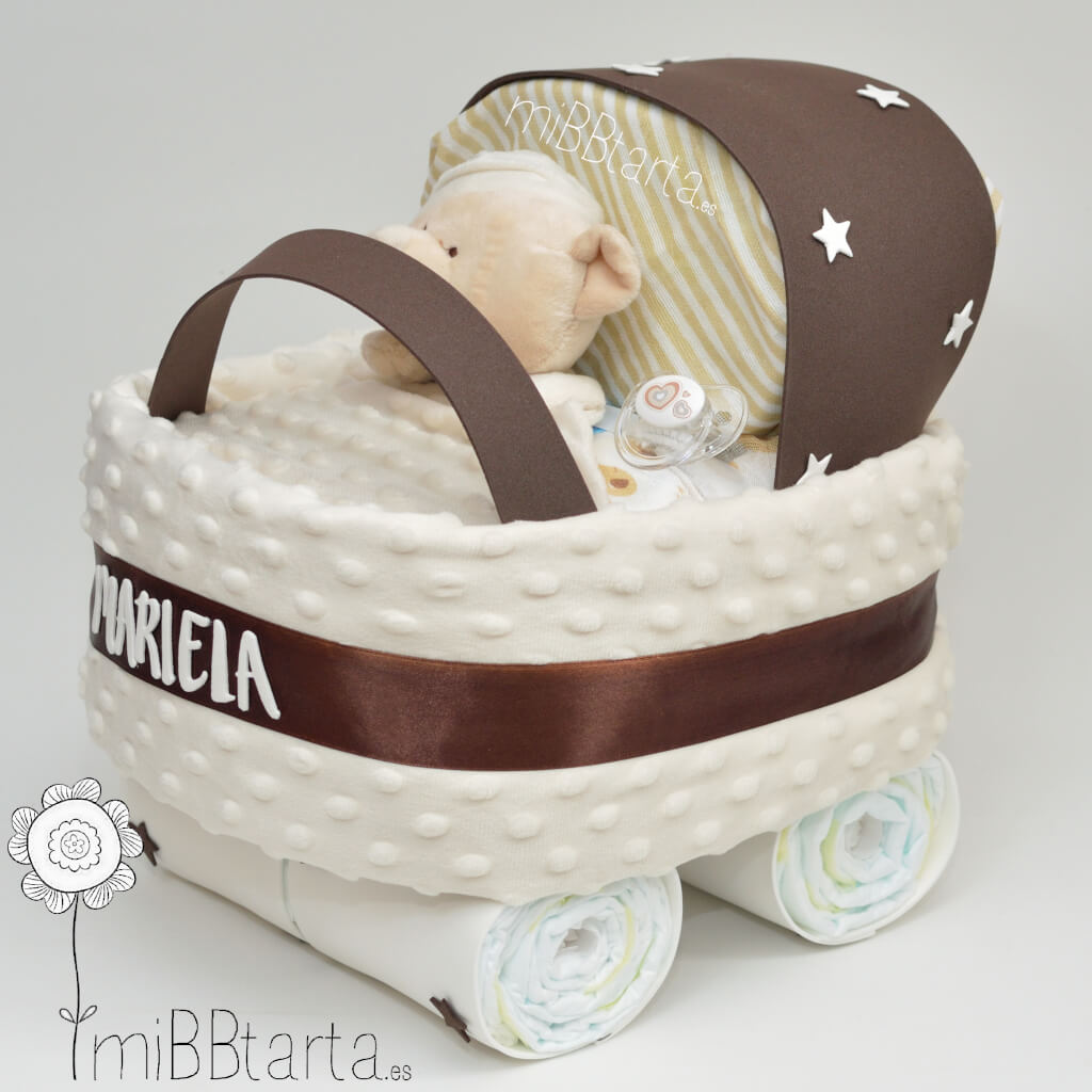 Cochecito de pañales unisex