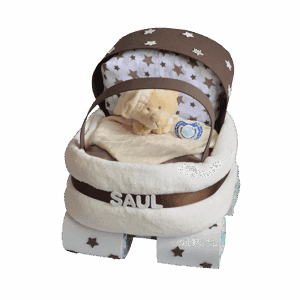 carrito de pañales de paseo