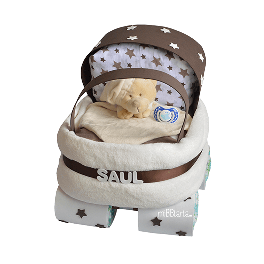 carrito de pañales de paseo