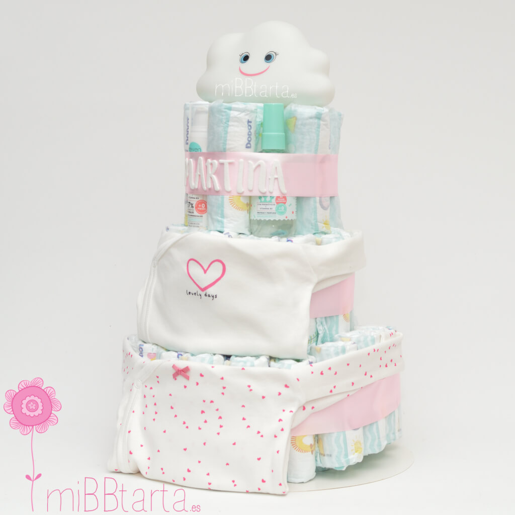 Pastel de pañales