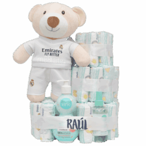 Tarta de pañales Real Madrid