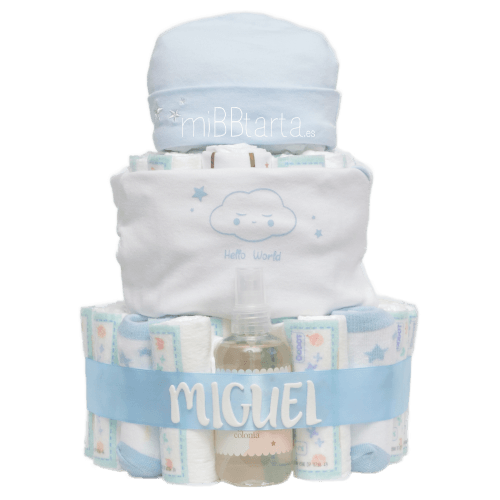 Tarta de pañales Bebé