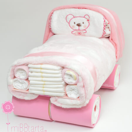 babyshower tarta de pañales