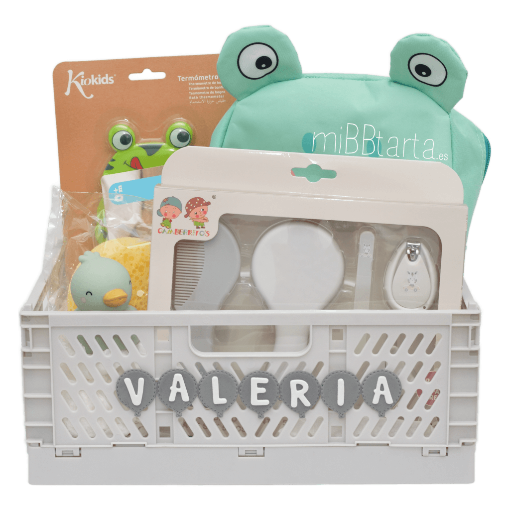Canastilla bebé aseo