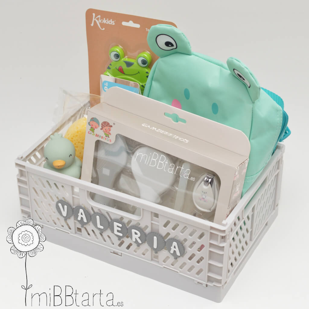 Canastilla bebé baño