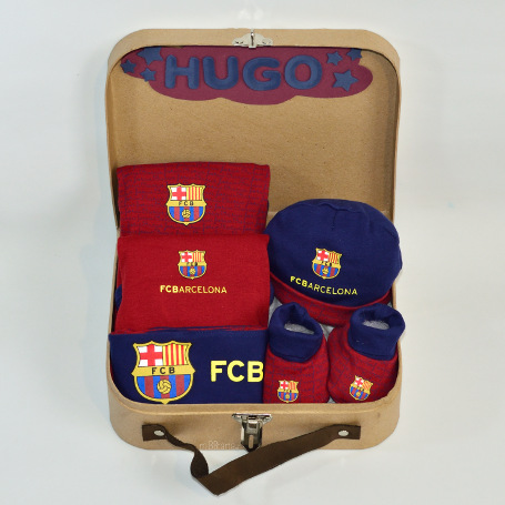 regalo recién nacido f.c. Barcelona
