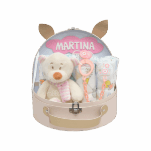 canastilla bebe osito