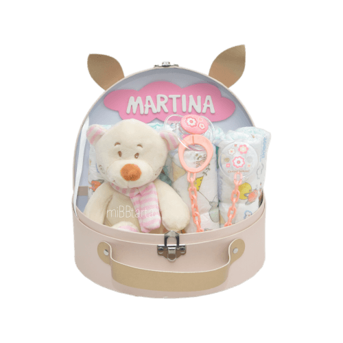 canastilla bebe osito