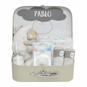 canastilla recién nacido peluche musical