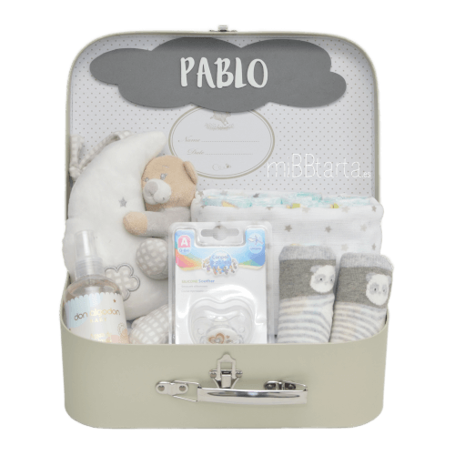 canastilla recién nacido peluche musical