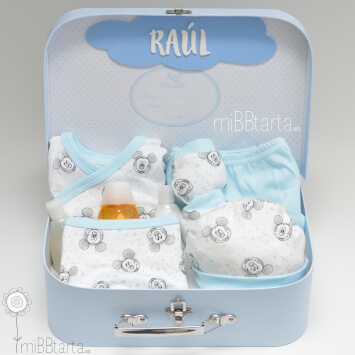 Canastilla de bebe Mickey