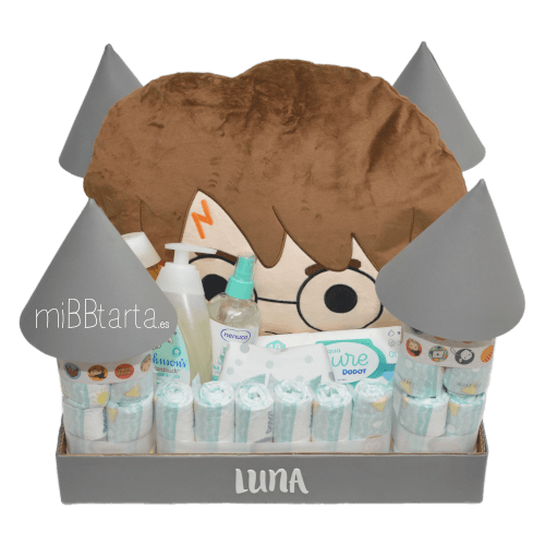 Castillo de pañales Harry Potter