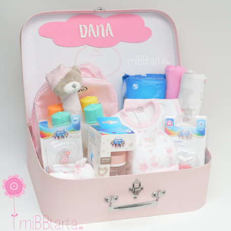 cesta bebé niña original