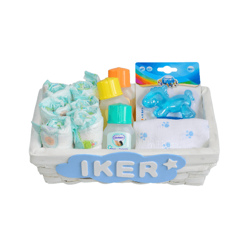 Cesta de bebé Pañalitos