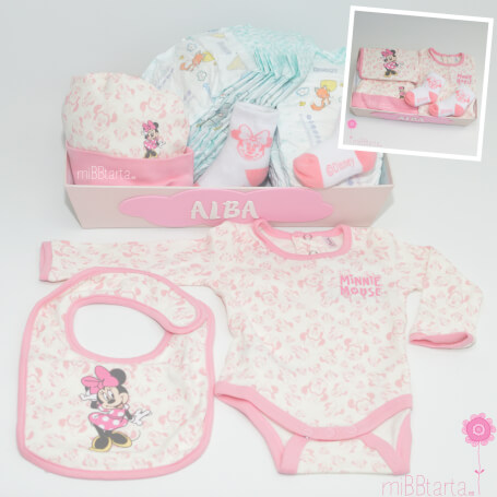cesta de pañales MInnie