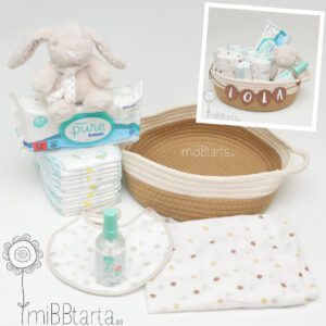 cesta para bebé conejito cesta para bebé