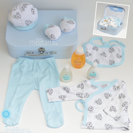 cesta recién nacido Mickey