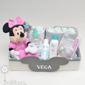 cesta de bebé Minnie cestas de bebé