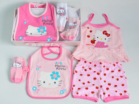 cestas para el bebé Hello Kitty