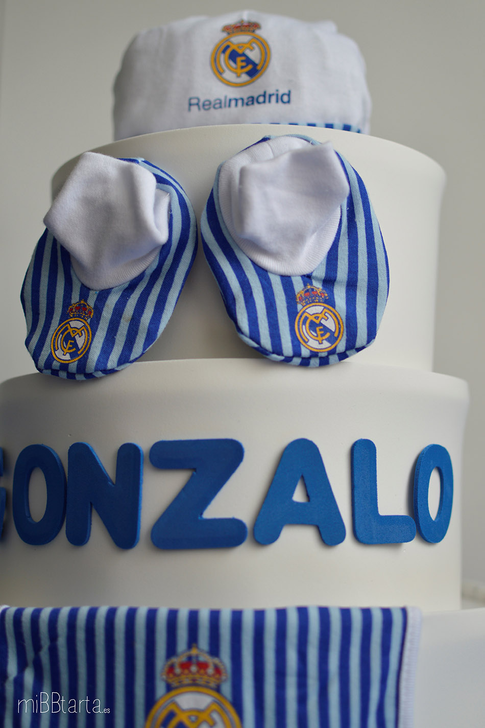 Tarta de pañales "Real Madrid" - Imagen 3