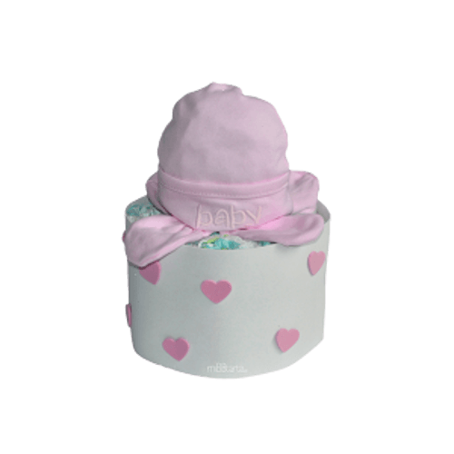 mini tarta de pañales babY