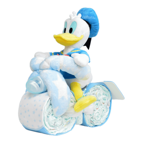 moto de pañales Donald
