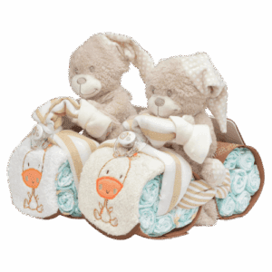 Motos de pañales para gemelos