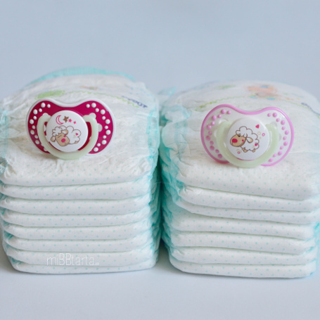 tartas de pañales personalizadas