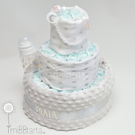 Tarta de pañles manta unisex