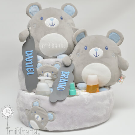 Regalos para baby shower gemelos