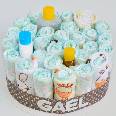 Tarta de pañales 1 piso