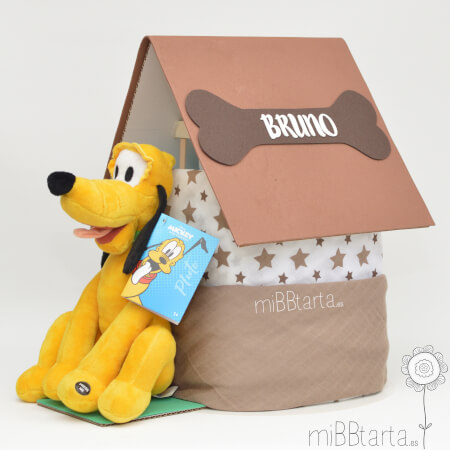 Tarta de pañales Disney