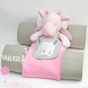 tarta de pañales coche carreras