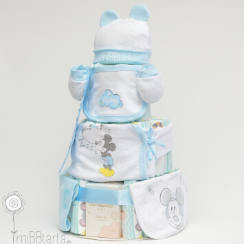 tarta de pañales Dodot Mickey