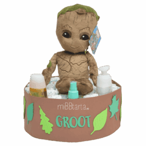 Tarta de pañales Groot