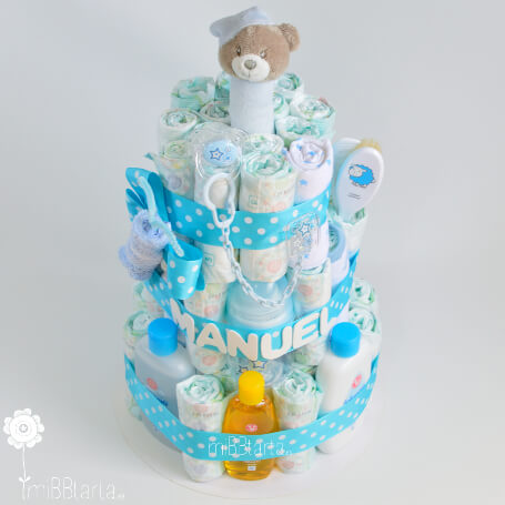 Tartas de pañales grandes