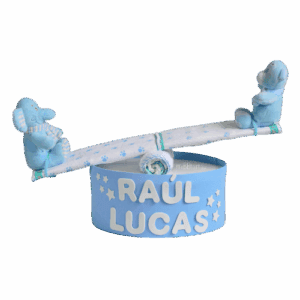 Balancín de pañales gemelar