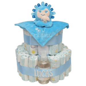 Tarta de pañales Pilarín