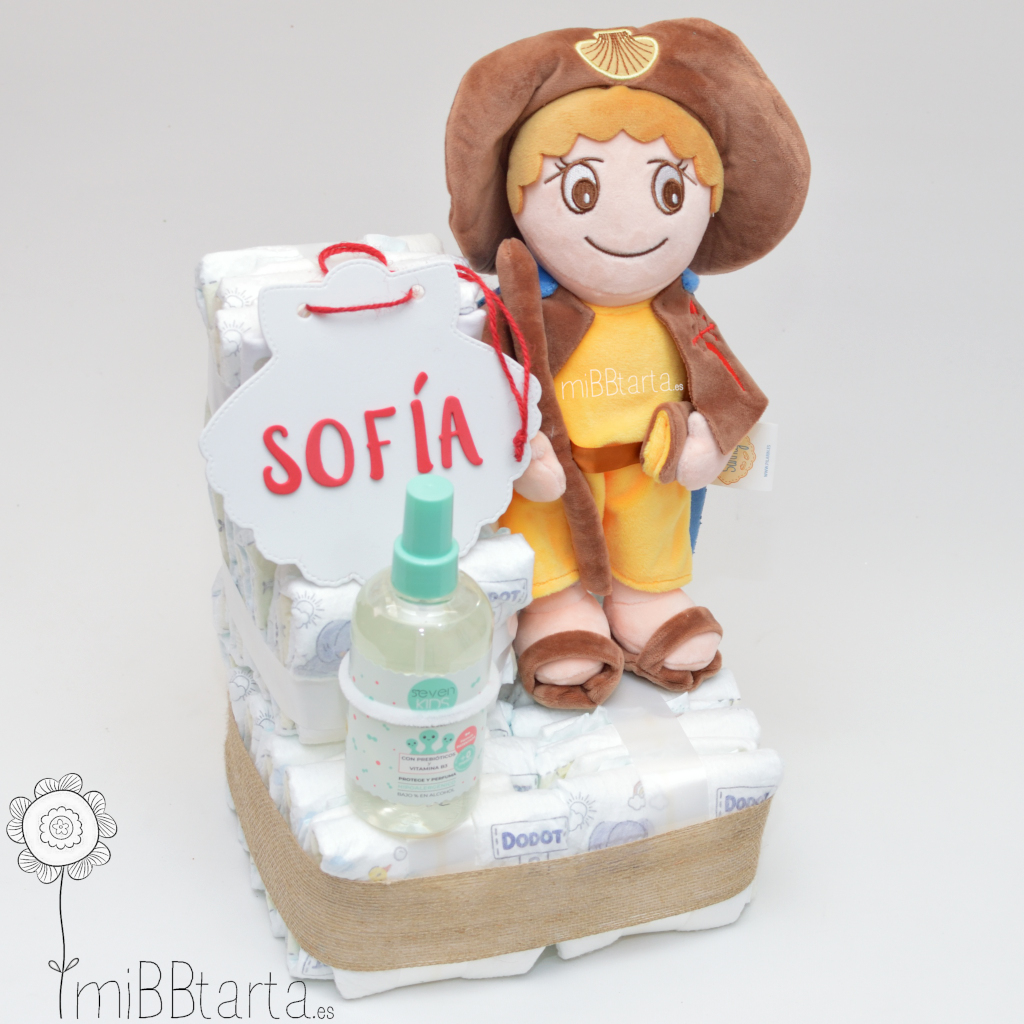 Canastilla bebé Camino de Santiago